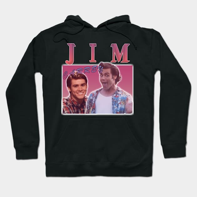 Jim Carrey Master of Laughter and Tears Hoodie by Chibi Monster